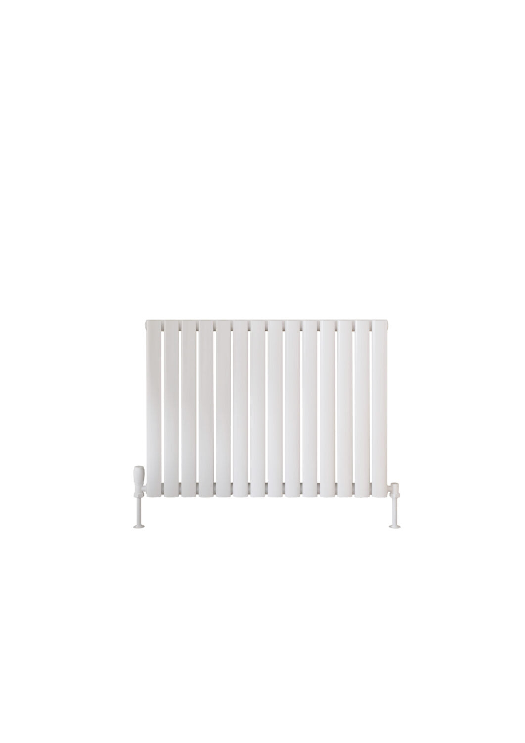 Astro 826X600 Horizontal White Double Towel Rail