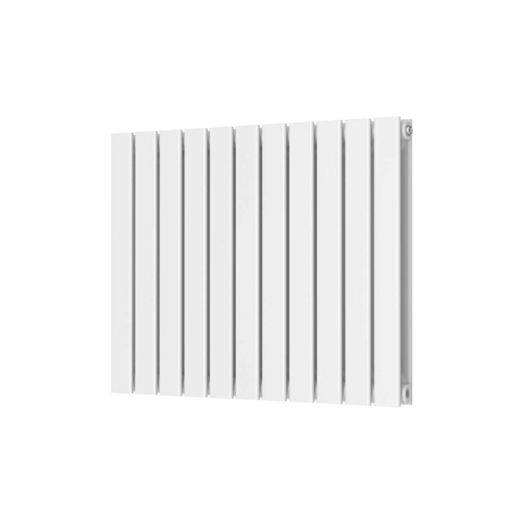 Baron 750X600 Horizontal White Double Towel Rail