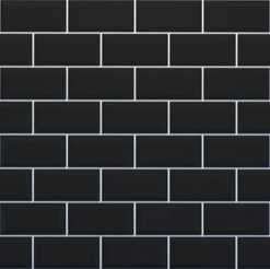 Black Metro Gloss 600mmx2400mmx8mm