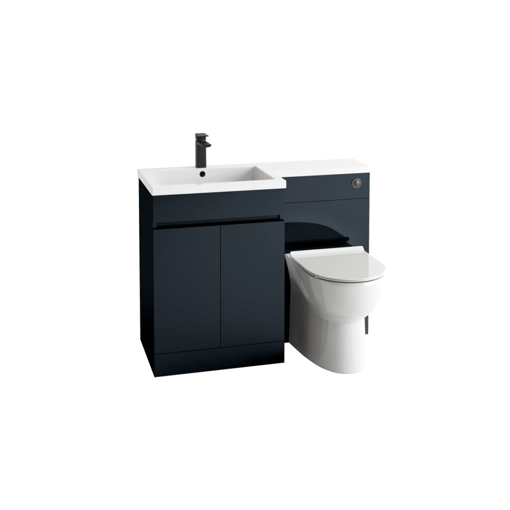 Daisy 1100 L Shape Vanity Set