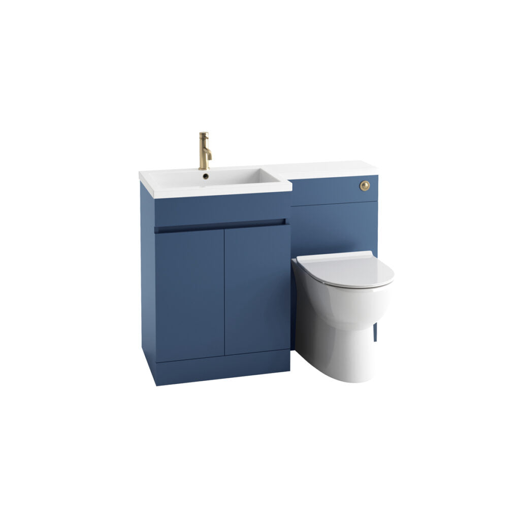 Daisy 1100 L Shape Vanity Set