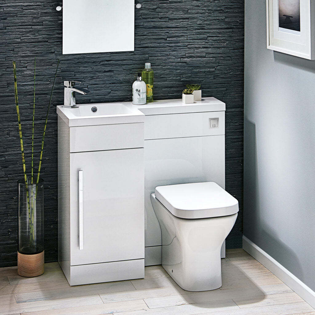 Aster 900 L Shape Vanity Set