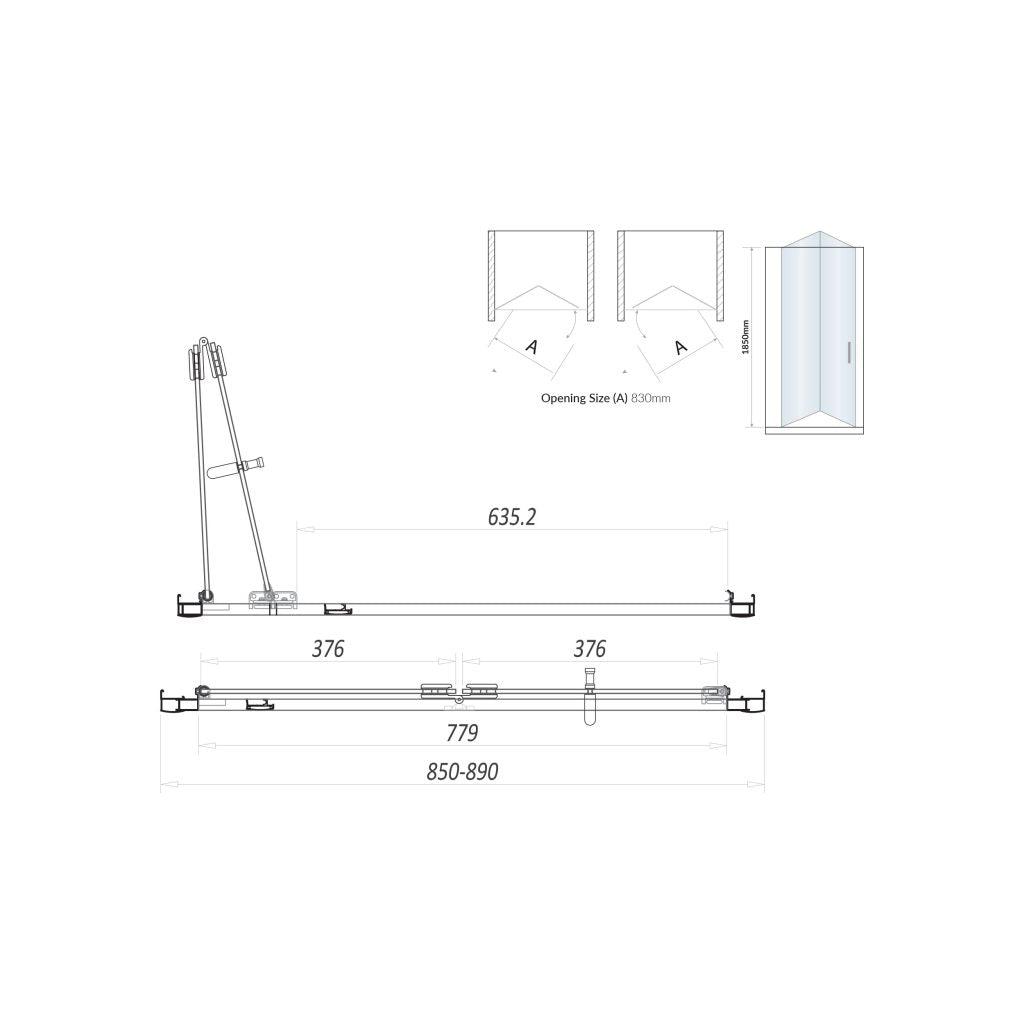 900 Bifold Door