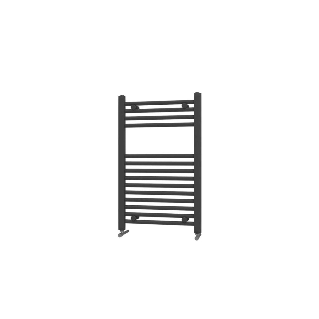 Strike Black 500X800 Towel Rail