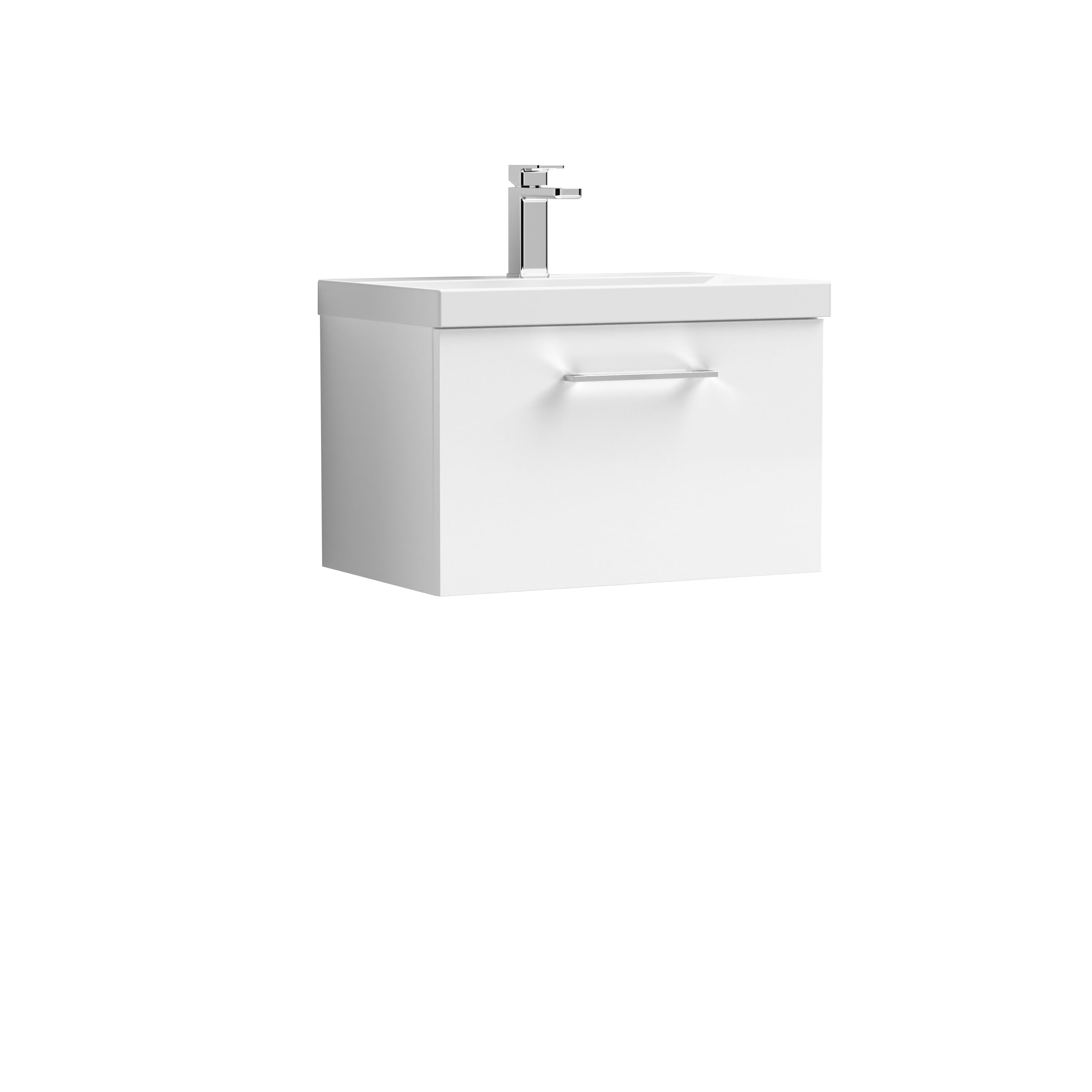 Arko 800mm Wall Hung 1-Drawer Vanity