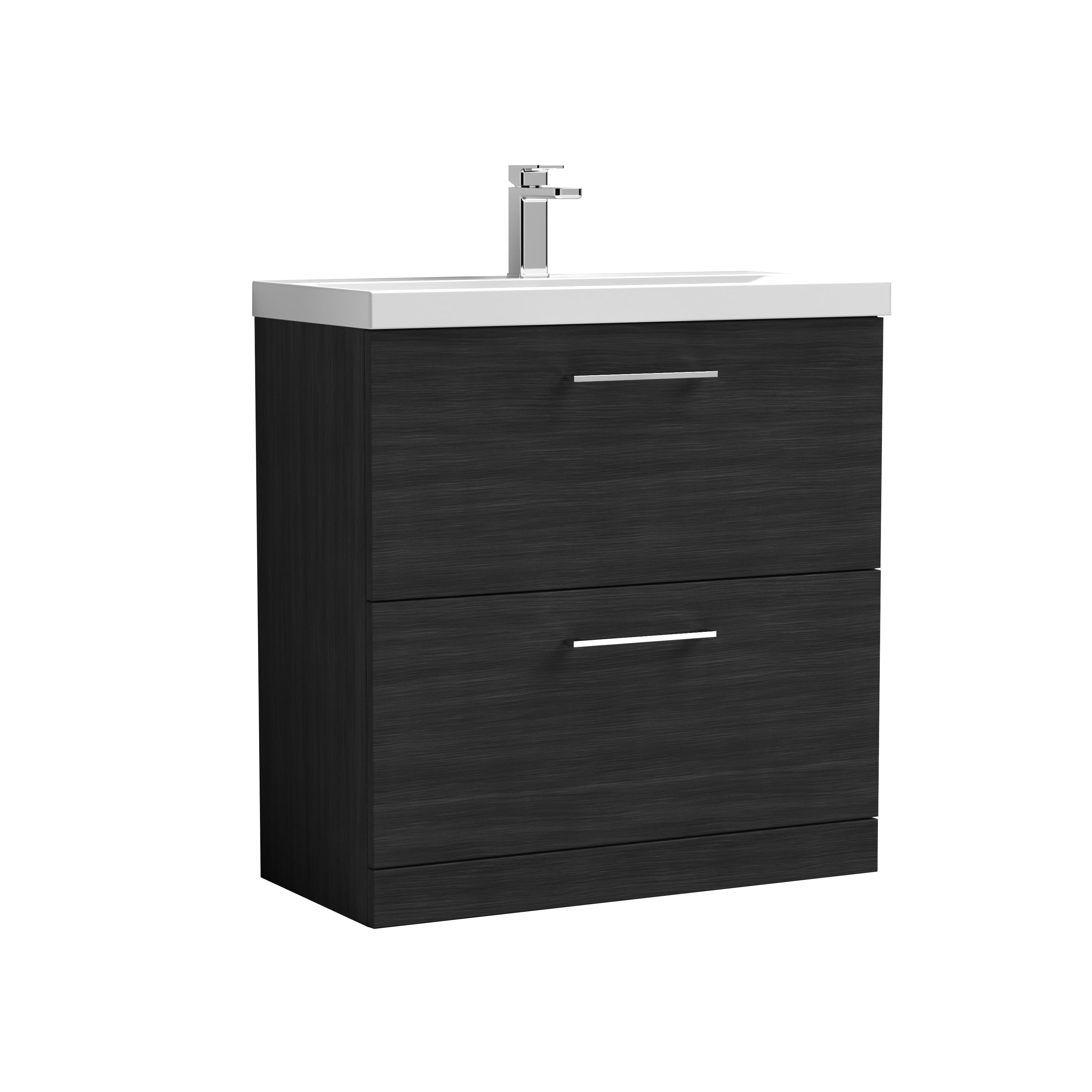 Arko 800mm Floor Standing 2-Drawer Vanity