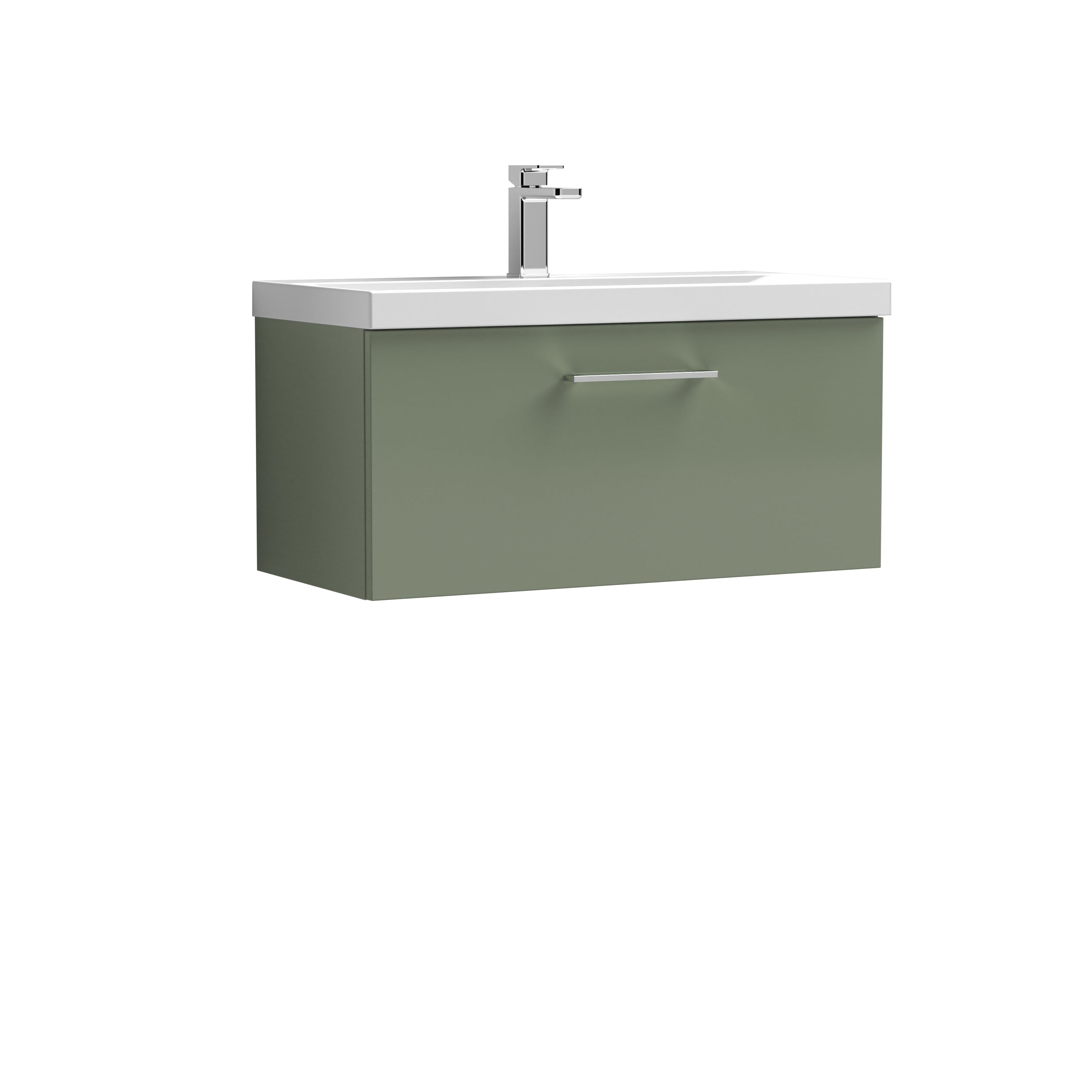 Arko 800mm Wall Hung 2-Drawer Vanity