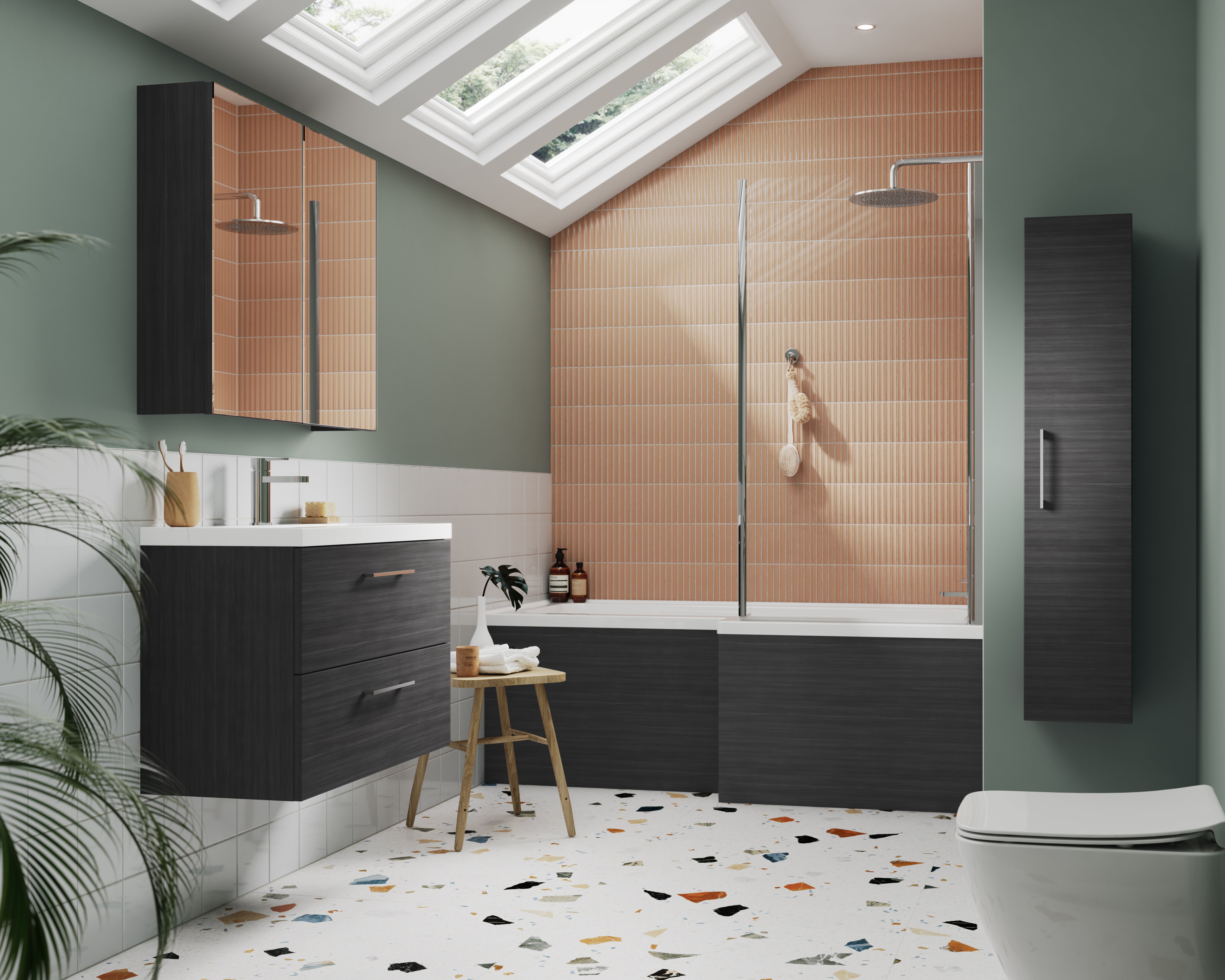 Wall Hung Tall Unit 1 Door 300mm