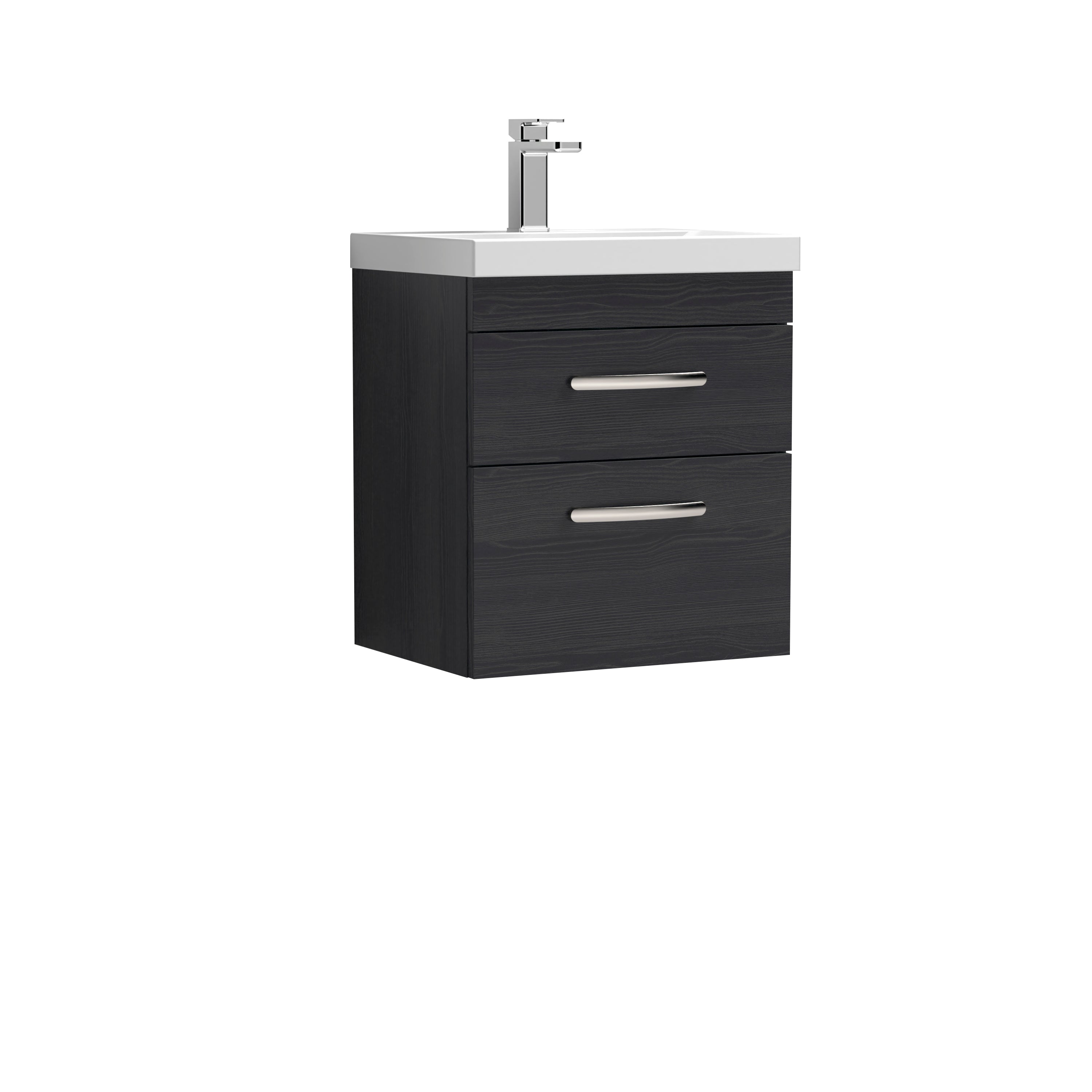 Reina 500mm Wall Hung 2-Drawer Vanity