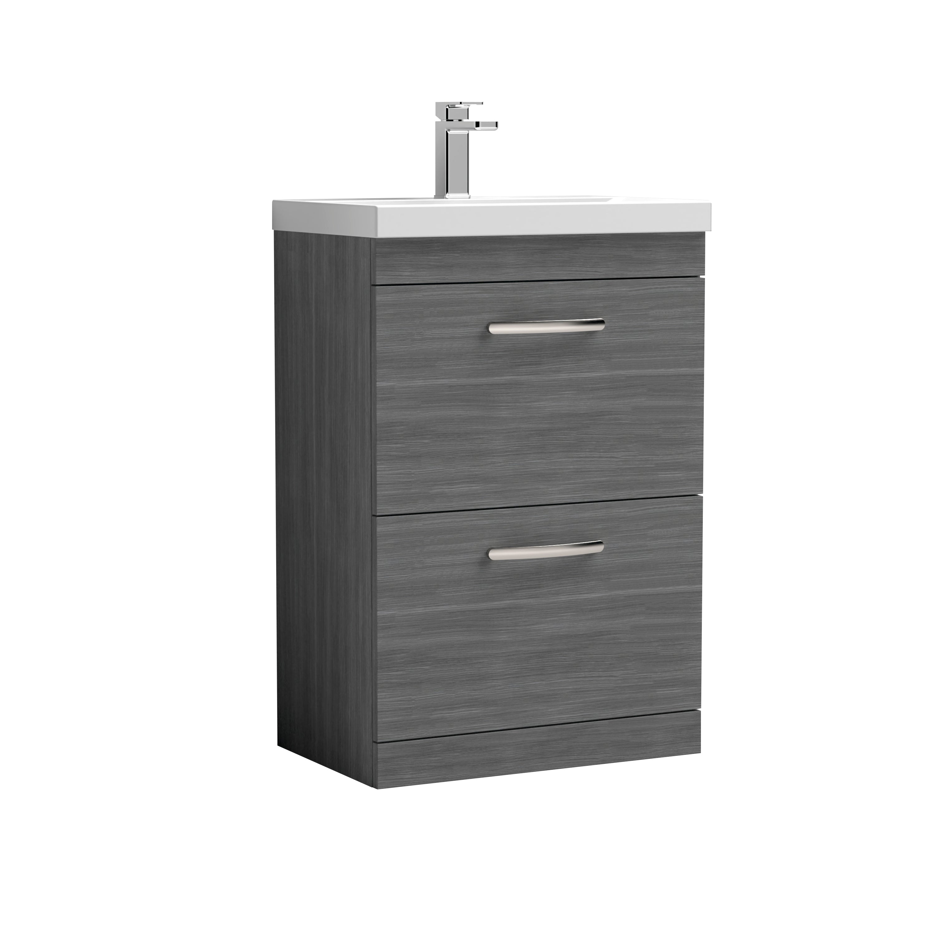 Reina 600mm Floor Standing 2-Drawer Vanity