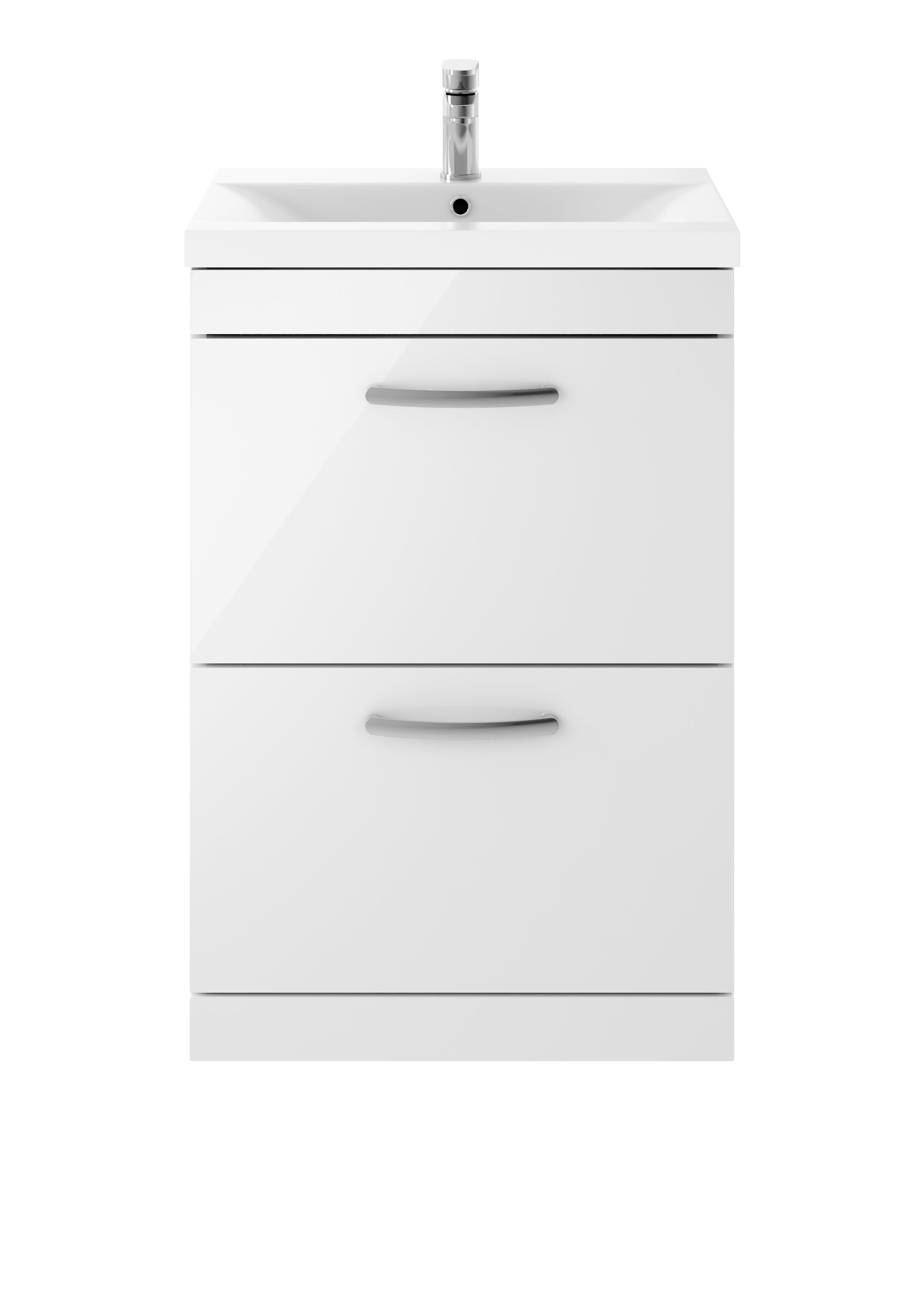 Reina 600mm Floor Standing 2-Drawer Vanity