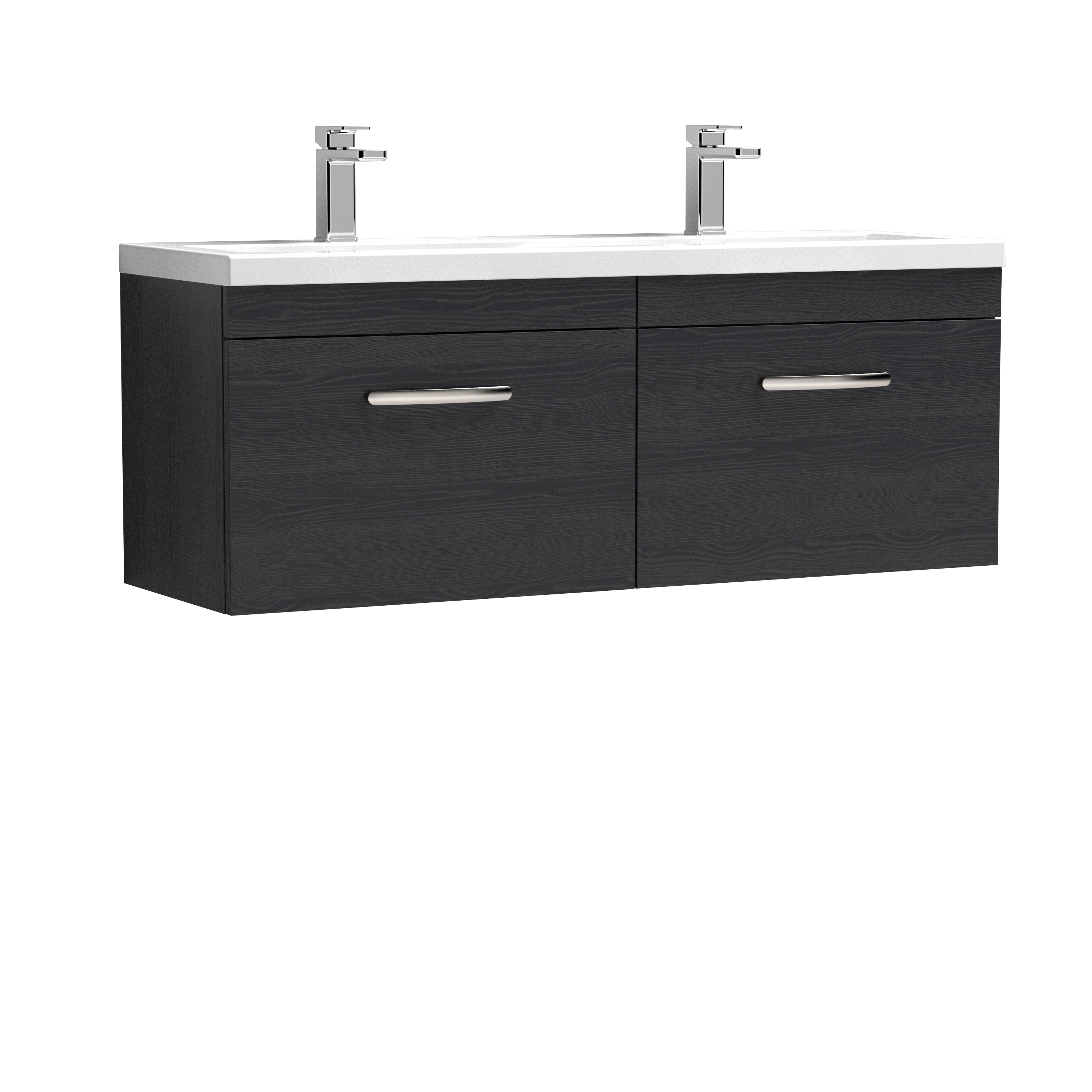 Reina 1200mm Wall Hung 2-Drawer Vanity