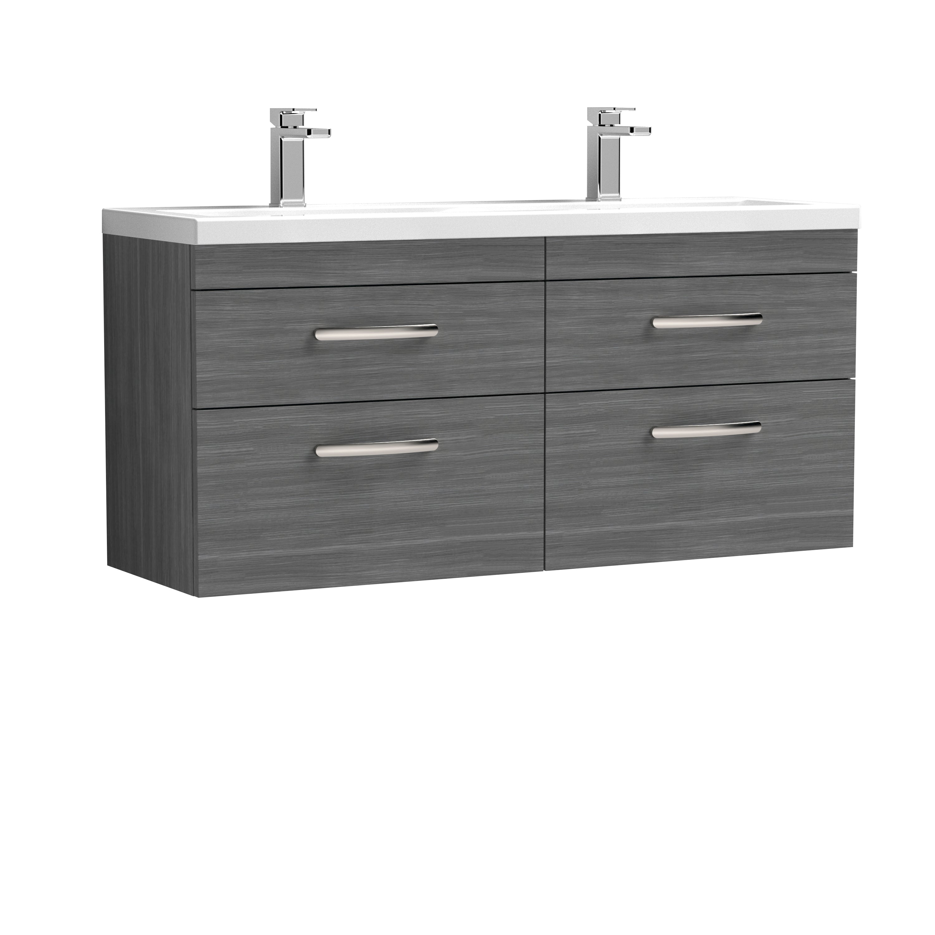 Reina 1200mm Wall Hung 4-Drawer Vanity