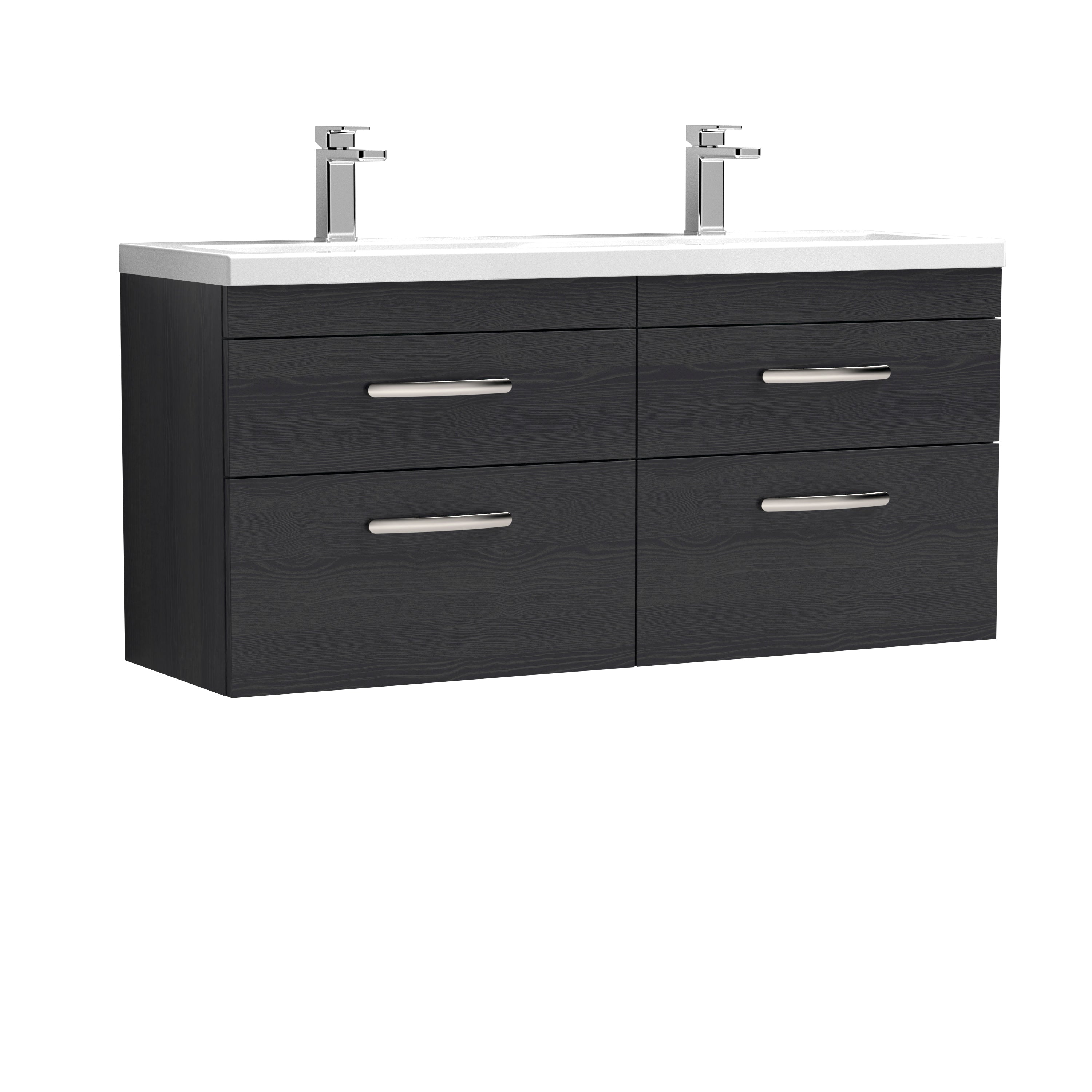 Reina 1200mm Wall Hung 4-Drawer Vanity