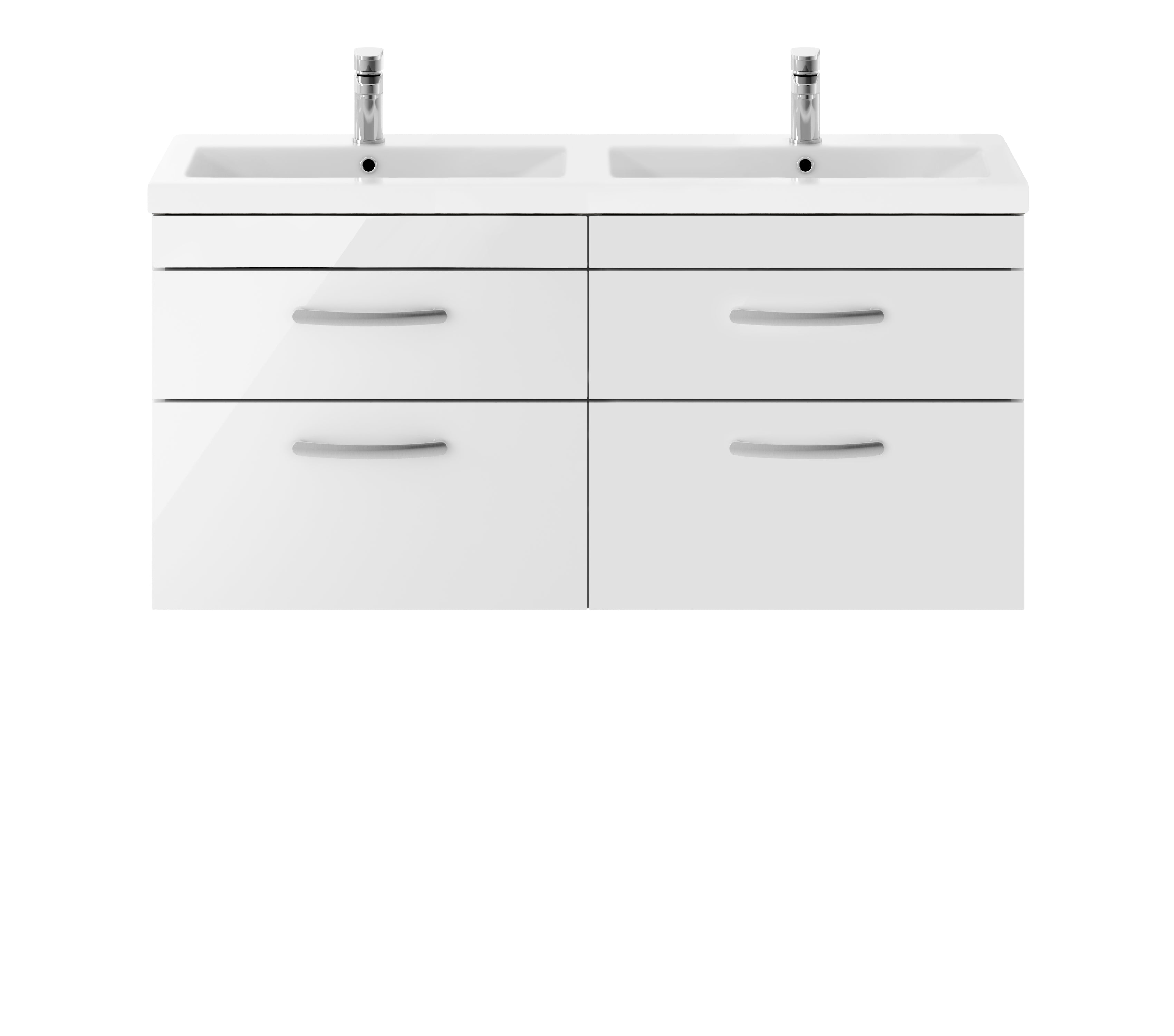 Reina 1200mm Wall Hung 4-Drawer Vanity