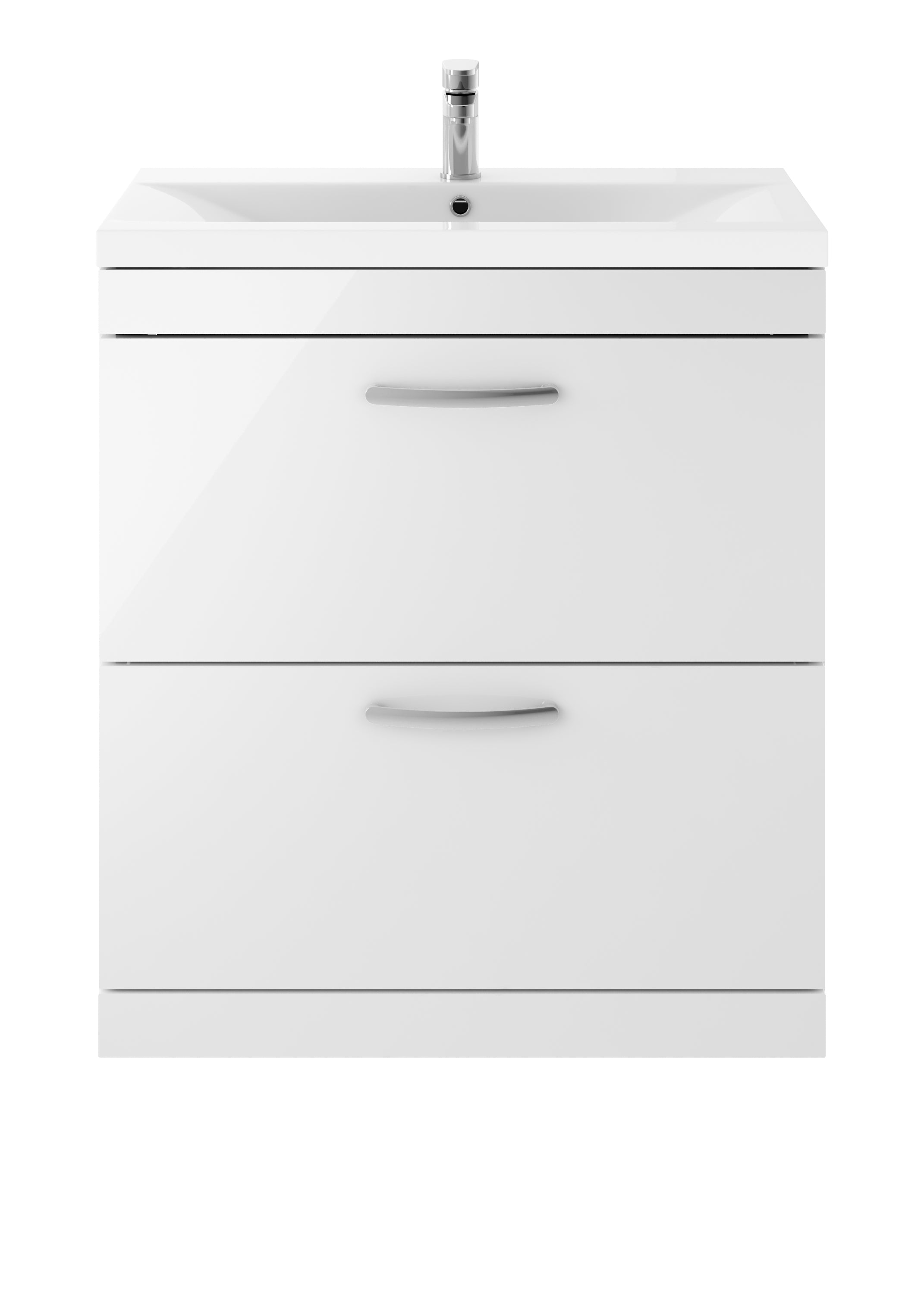 Reina 800mm Floor Standing 2-Drawer Vanity