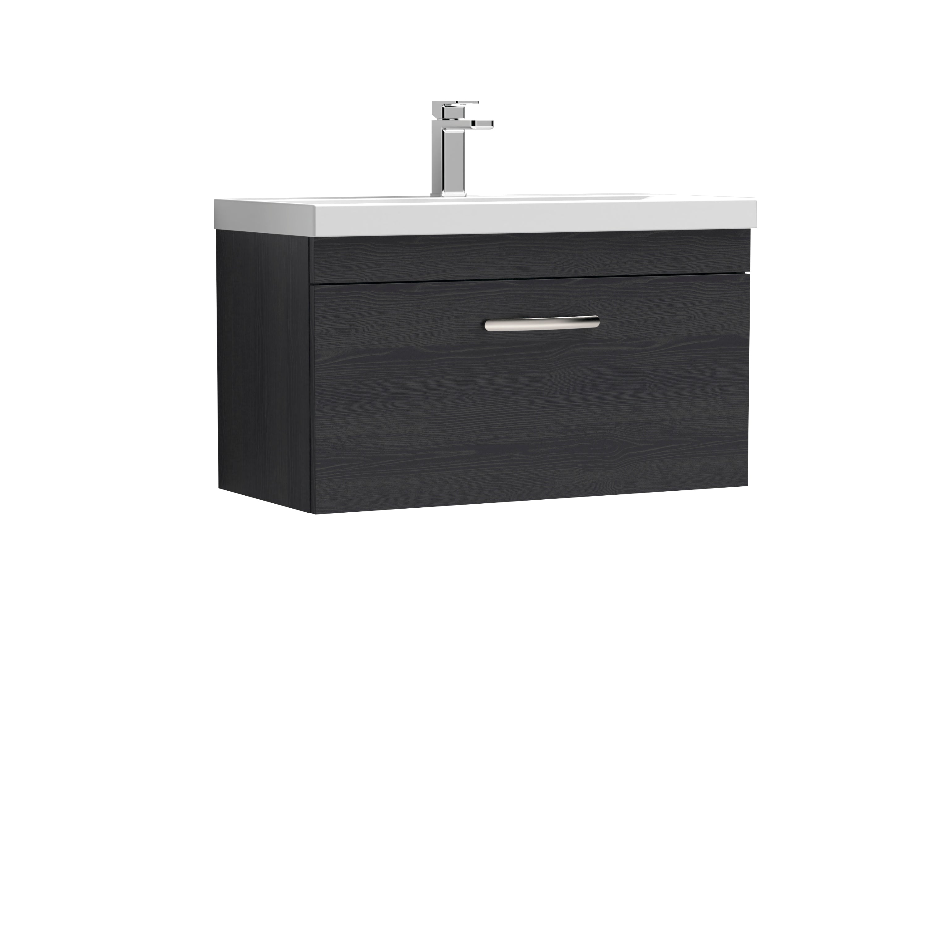 Reina 800mm Wall Hung 1-Drawer Vanity