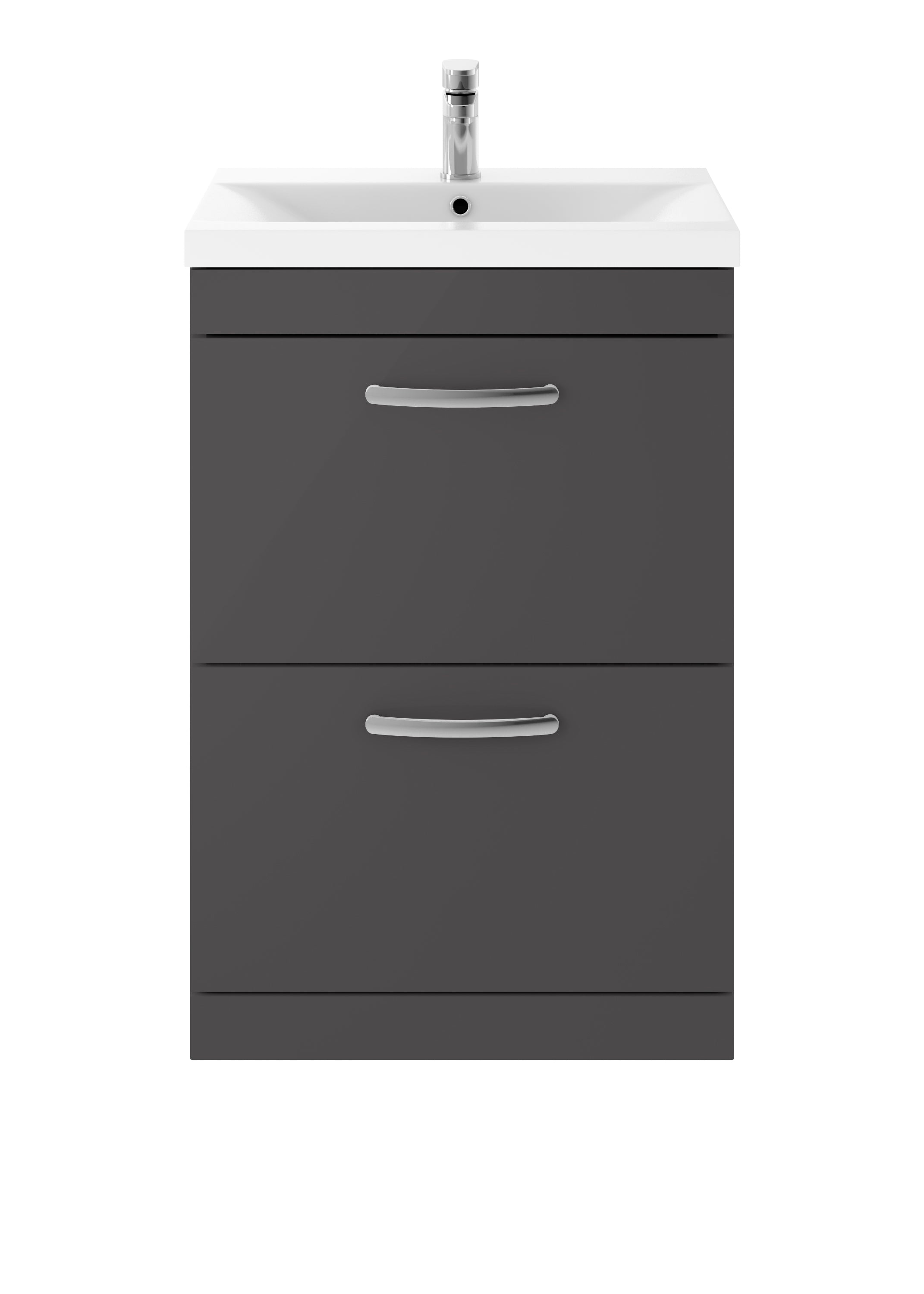 Reina 600mm Floor Standing 2-Drawer Vanity