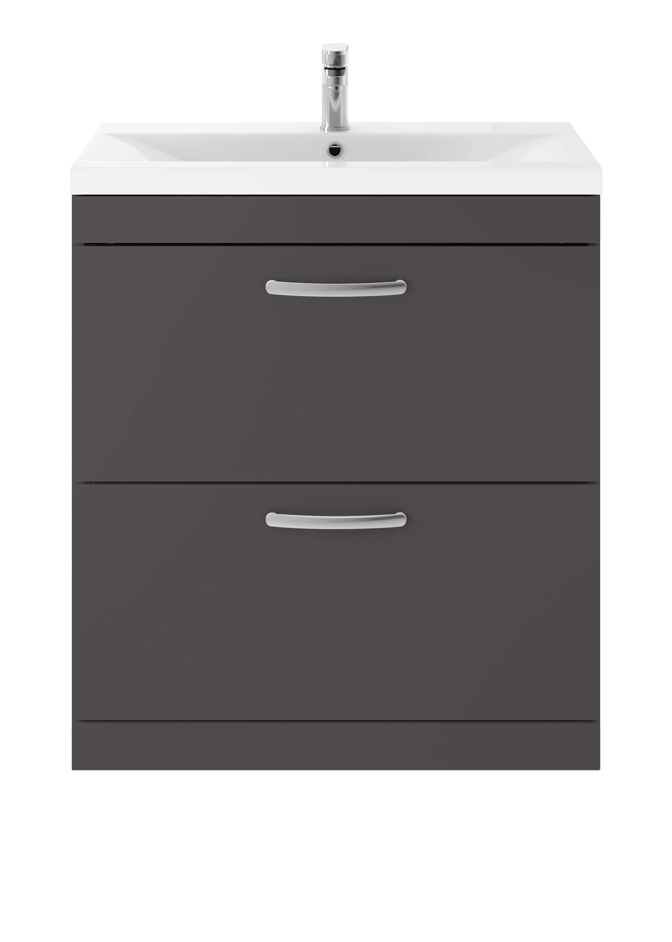 Reina 800mm Floor Standing 2-Drawer Vanity