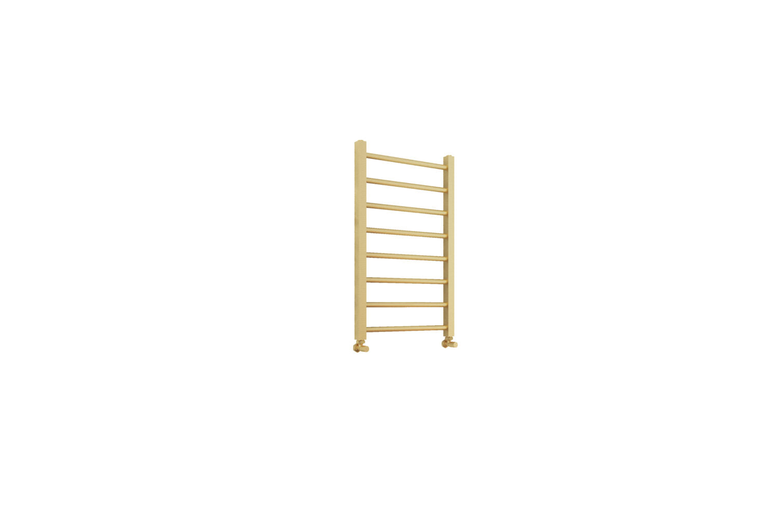 Webb Brushed Brass 500x800 Towel Rail