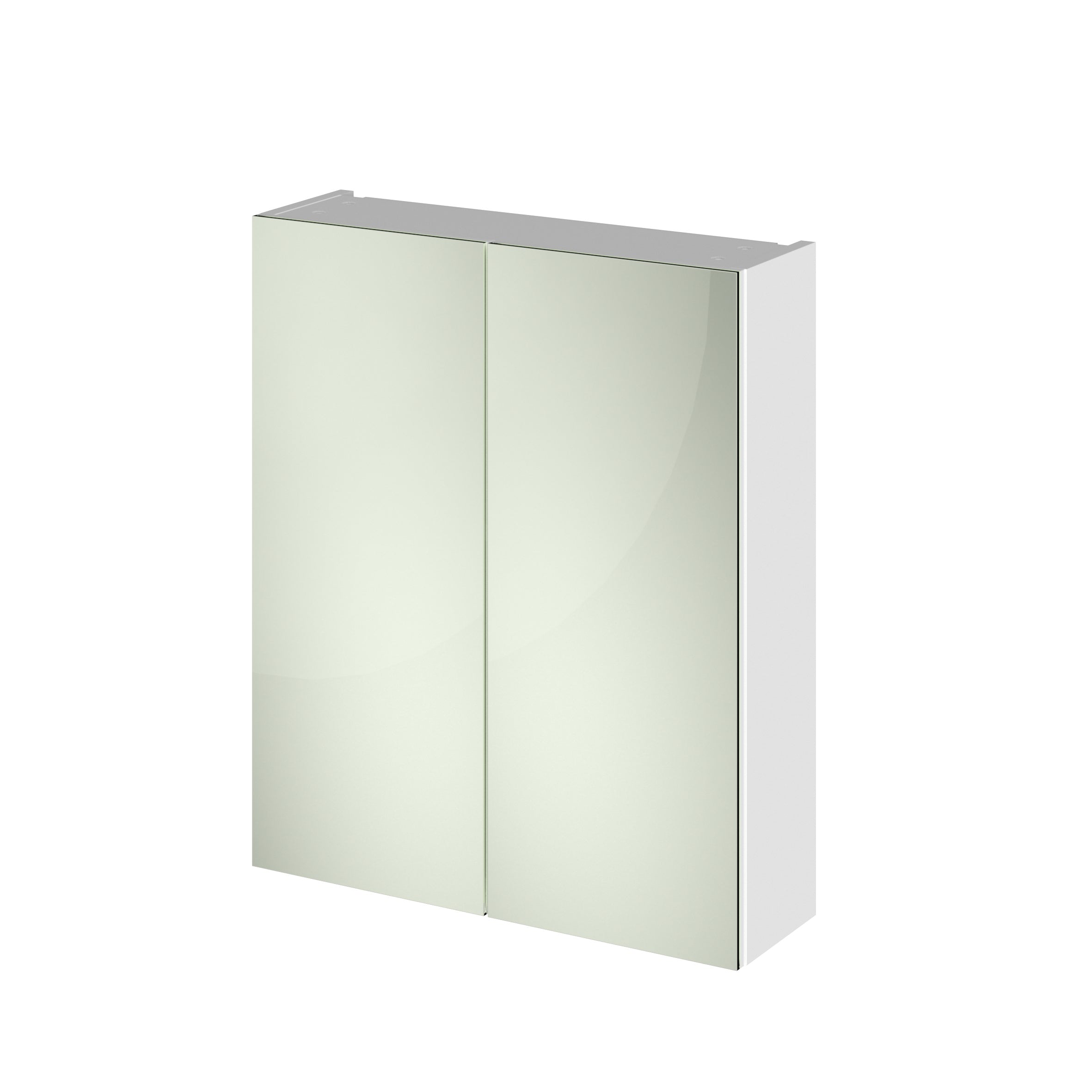 Wall Hung 2 Door Mirror Unit 600mm