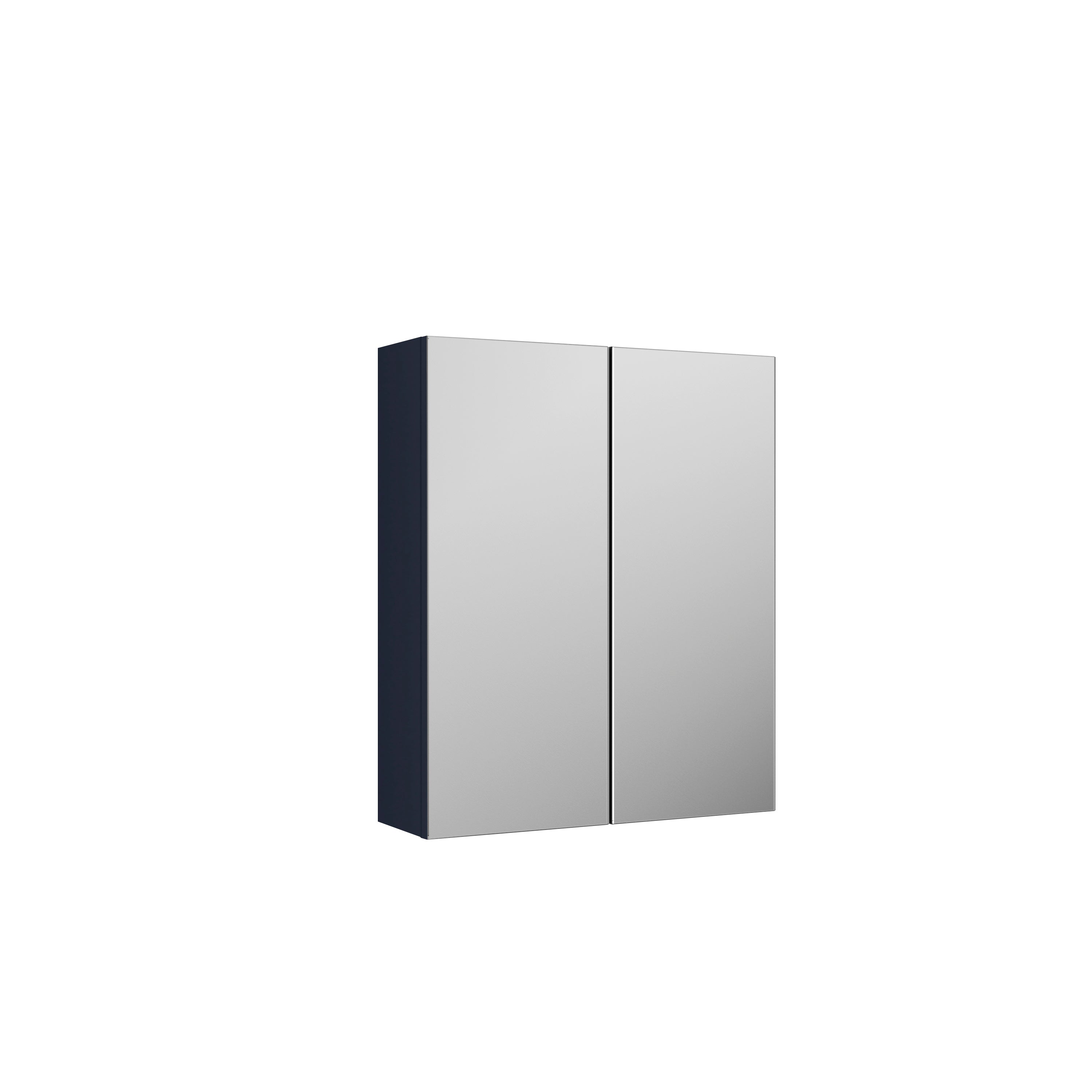 Wall Hung 2 Door Mirror Unit 600mm