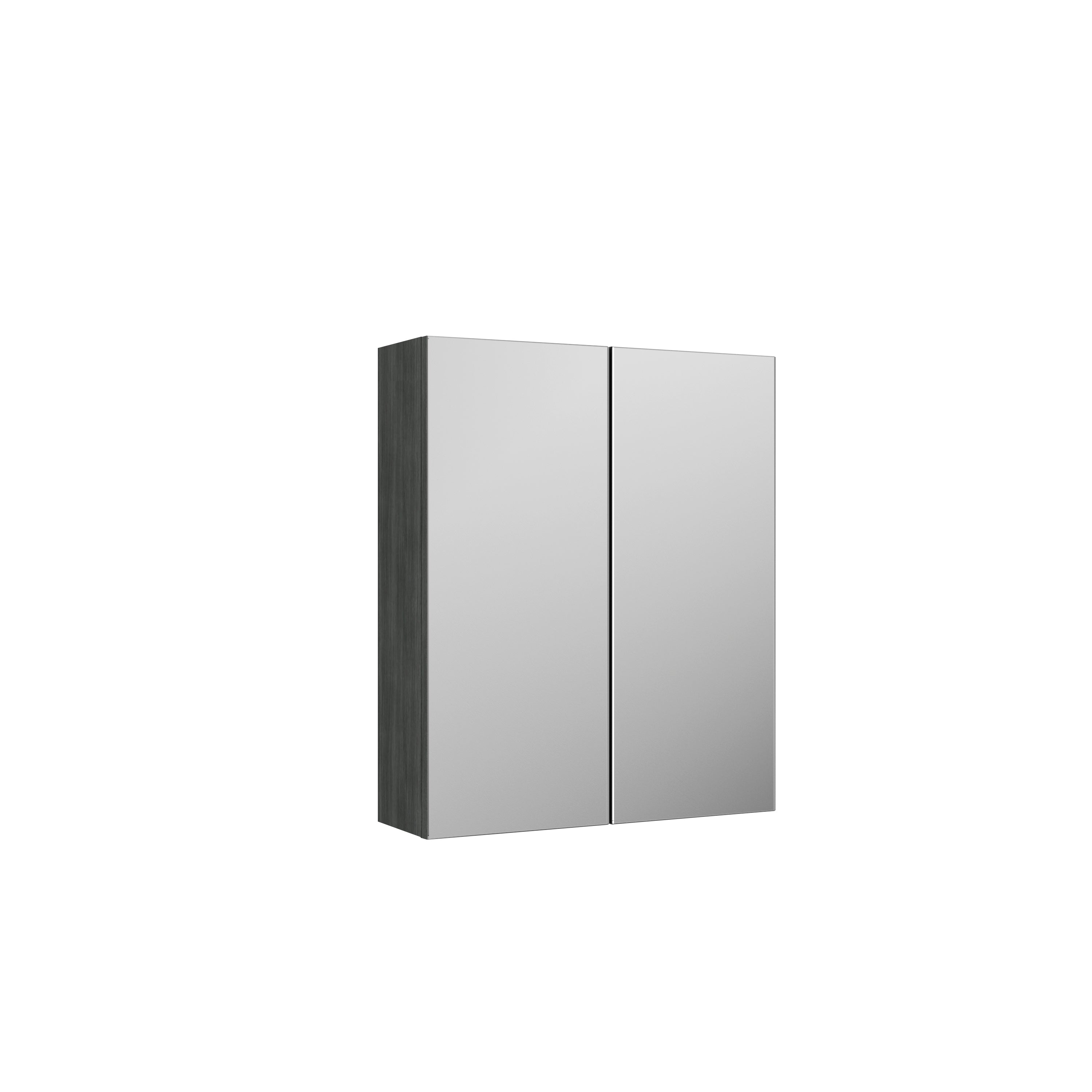 Wall Hung 2 Door Mirror Unit 600mm