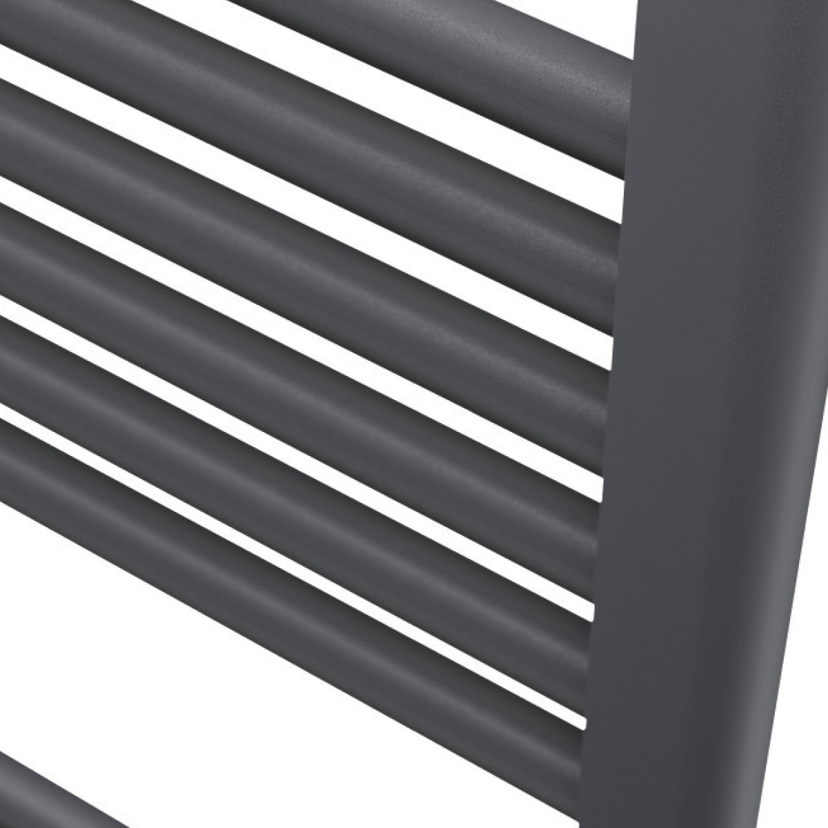 Strike Anthracite 400X1000 Towel Rail