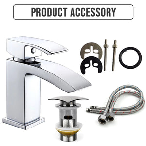 Vista Square Basin Mixer Tap