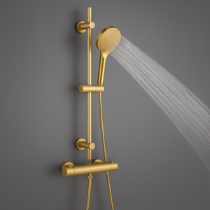 ARKO Capri Bath Filler & Hand Shower Set – Brass