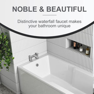 Vista Bath Filler – Chrome