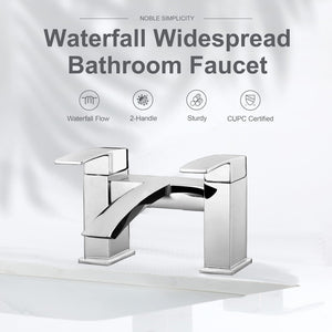 Vista Bath Filler – Chrome