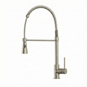 Arko TIRARE Pull Out Spray Kitchen Tap - Brushed Nickel