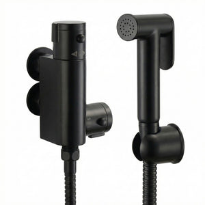 Arko Thermostatic Douche Bidet Shower Kit - Black