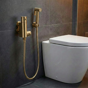 Arko Thermostatic Douche Bidet Shower Kit - Brass