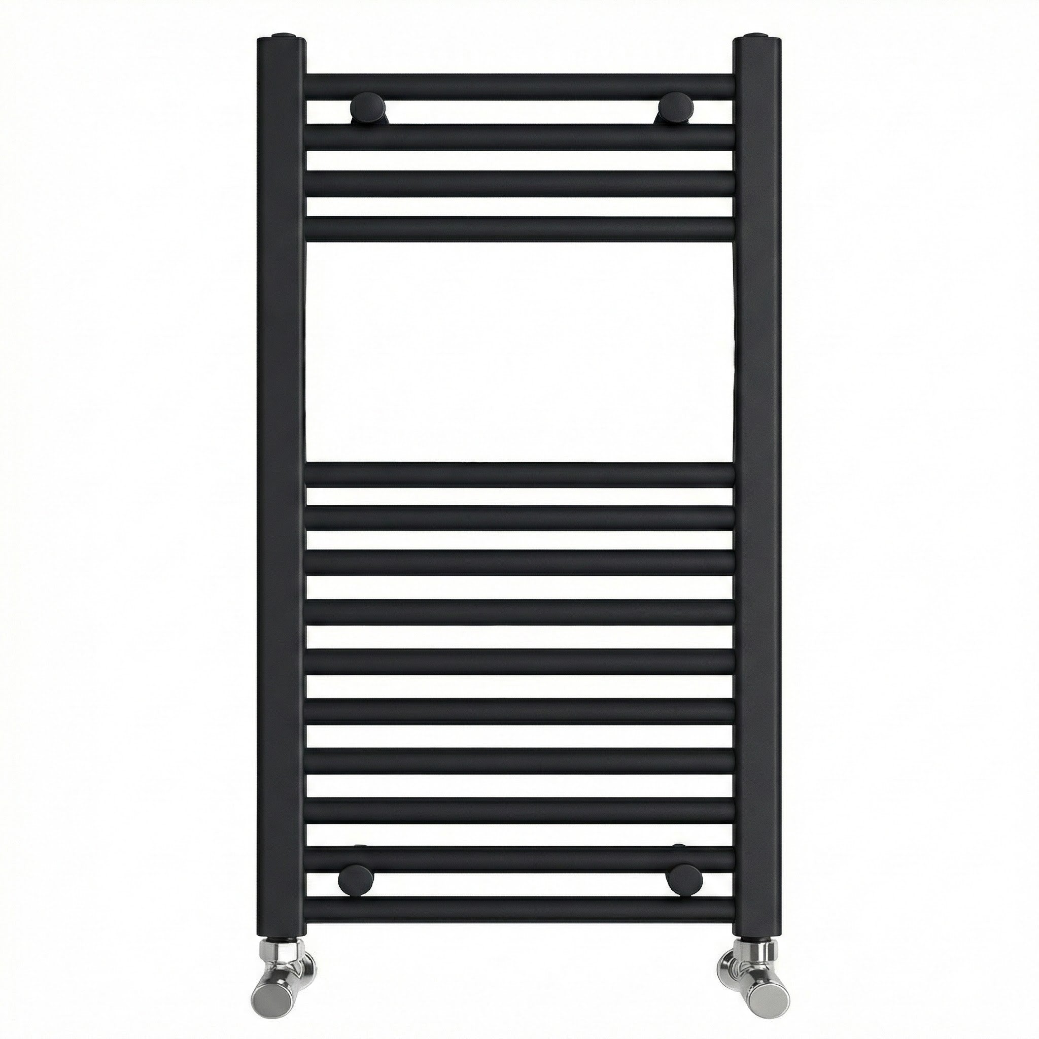 ARKO Black Heated Towel Rail 400x800mm – Wall Mounted Ladder Radiator