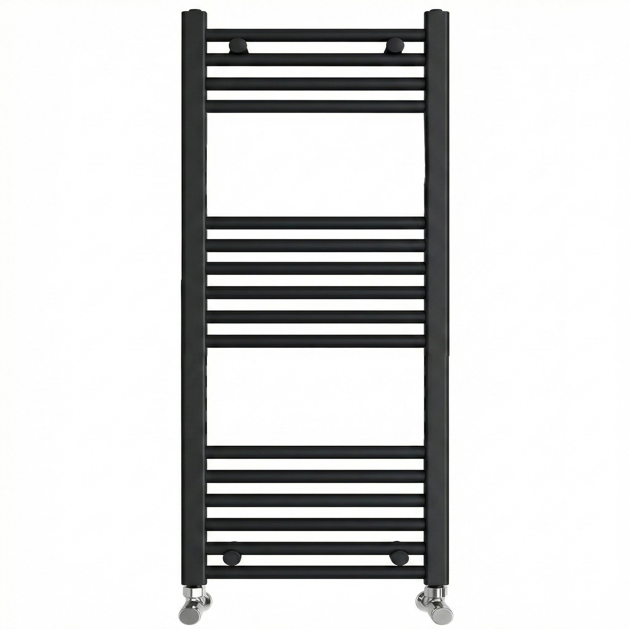 ARKO Black Heated Towel Rail 400x1000mm – Wall Mounted Ladder Radiator
