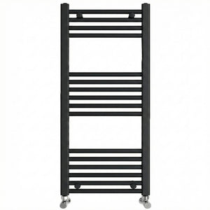 ARKO Black Heated Towel Rail 400x1000mm – Wall Mounted Ladder Radiator