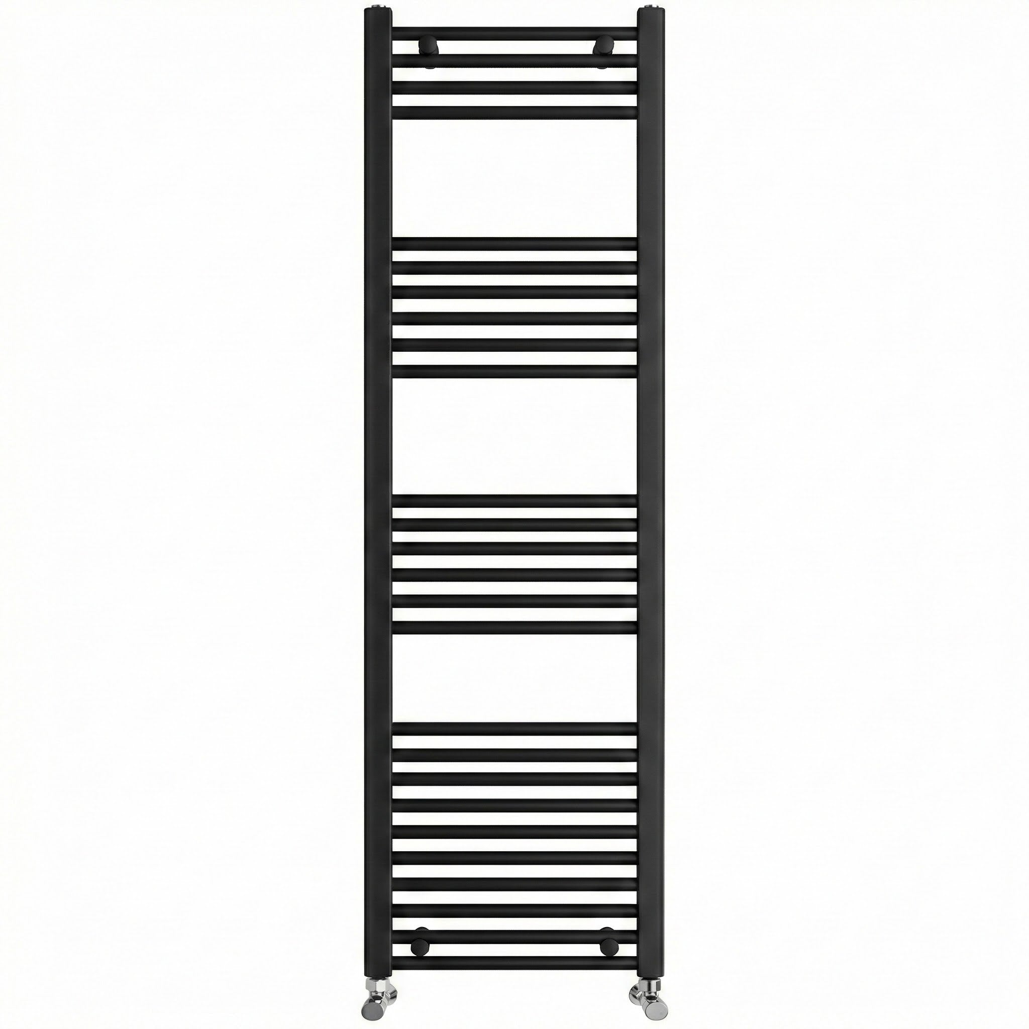ARKO Black Heated Towel Rail 400x1200mm – Wall Mounted Ladder Radiator