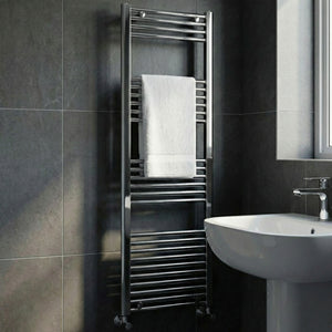 ARKO Chrome Heated Towel Rail 500x1600mm – Wall Mounted Ladder Radiator