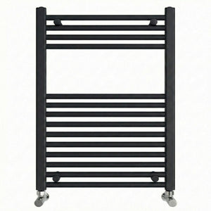 ARKO Black Heated Towel Rail 500x800mm – Wall Mounted Ladder Radiator