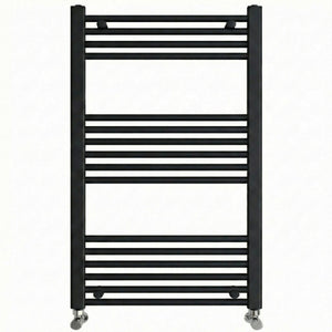 ARKO Black Heated Towel Rail 600x1000mm – Wall Mounted Ladder Radiator