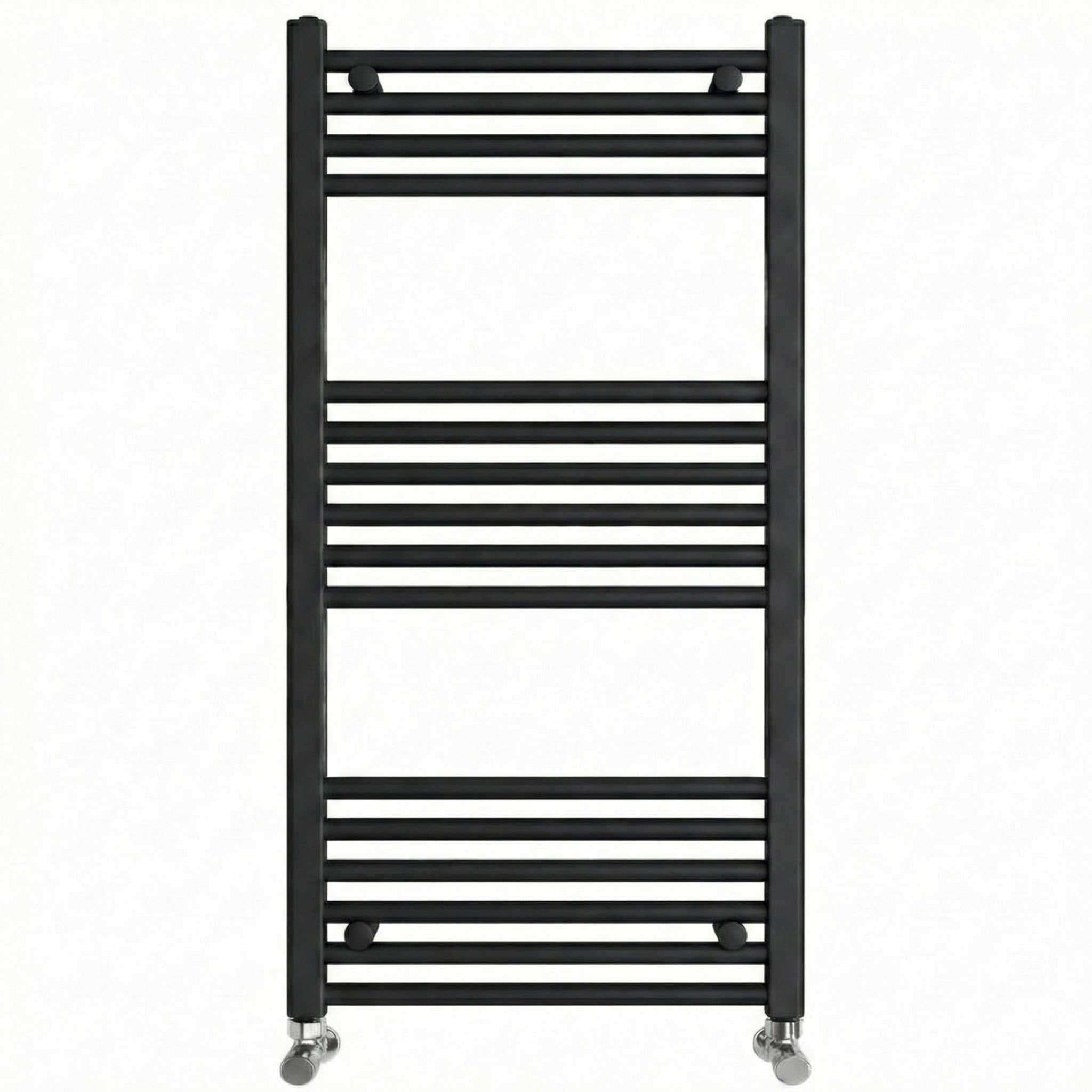 ARKO Black Heated Towel Rail 500x1000mm – Wall Mounted Ladder Radiator