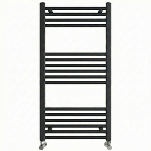 ARKO Black Heated Towel Rail 500x1000mm – Wall Mounted Ladder Radiator