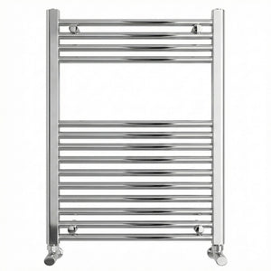 ARKO Chrome Heated Towel Rail 500x800mm – Wall Mounted Ladder Radiator