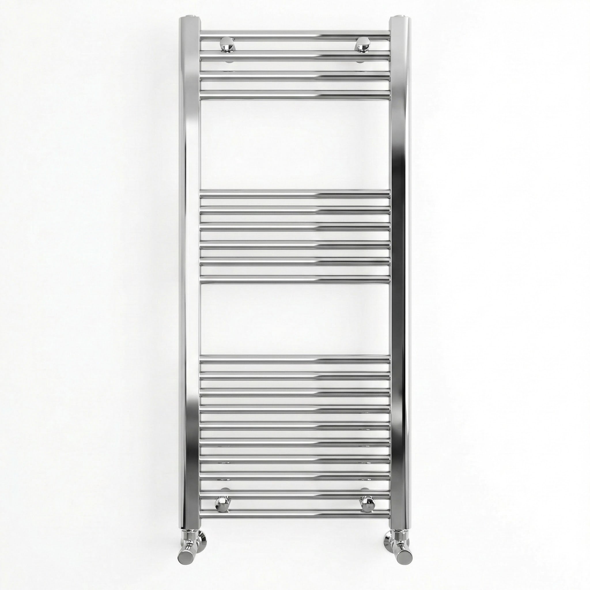 Arko Heated Towel Rail – 500 x 1200mm – Straight Bars – Chrome