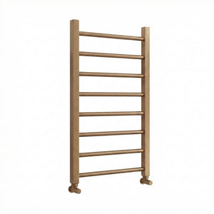 Arko Heated Towel Rail –Bronze– 500 x 800mm – Straight Bars