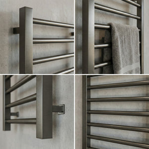 Arko Heated Towel Rail -Gumental– 500 x 1200mm – Straight Bars