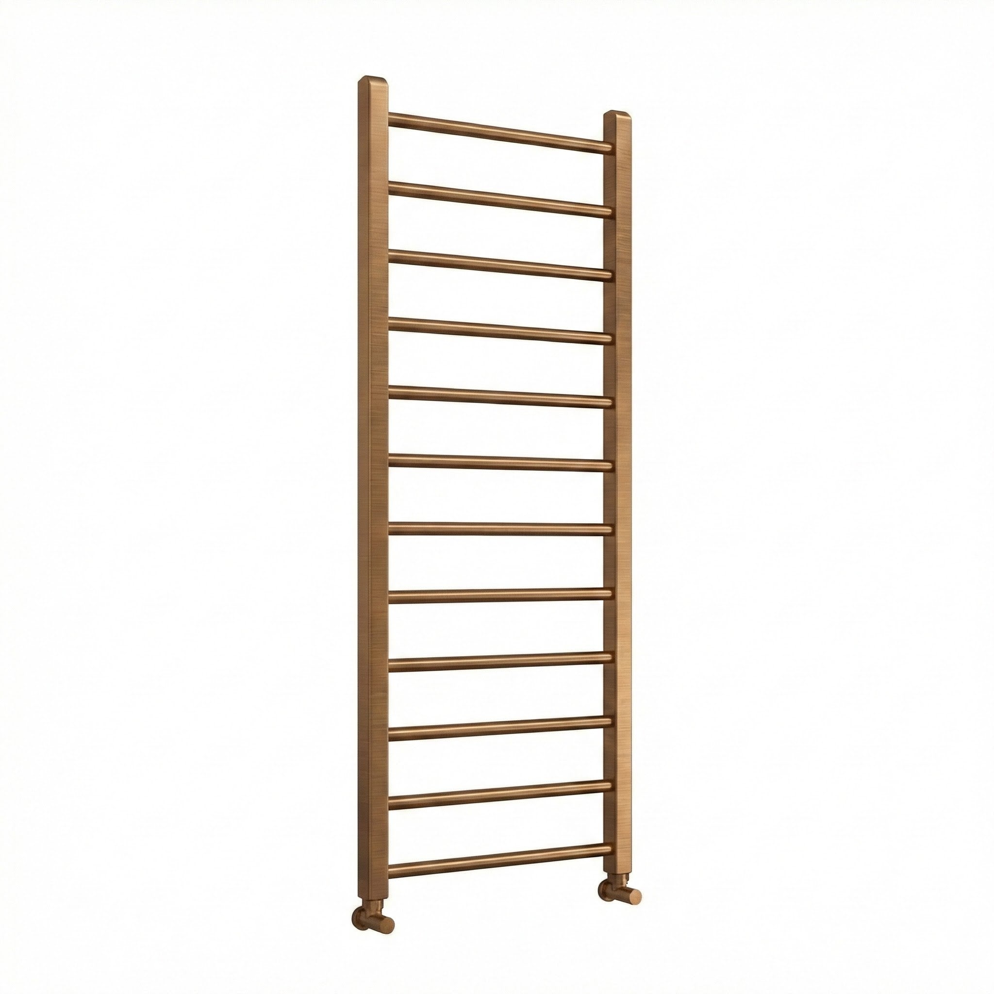 Arko Heated Towel Rail –Bronze– 500 x 1200mm – Straight Bars