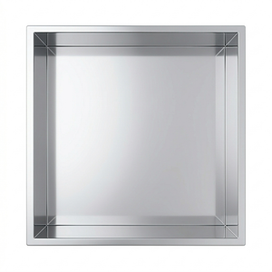 ARKO Stainless Steel Shower Without led Niche Wall Insert, Bathroom Shower Storage Shelf, Bronze